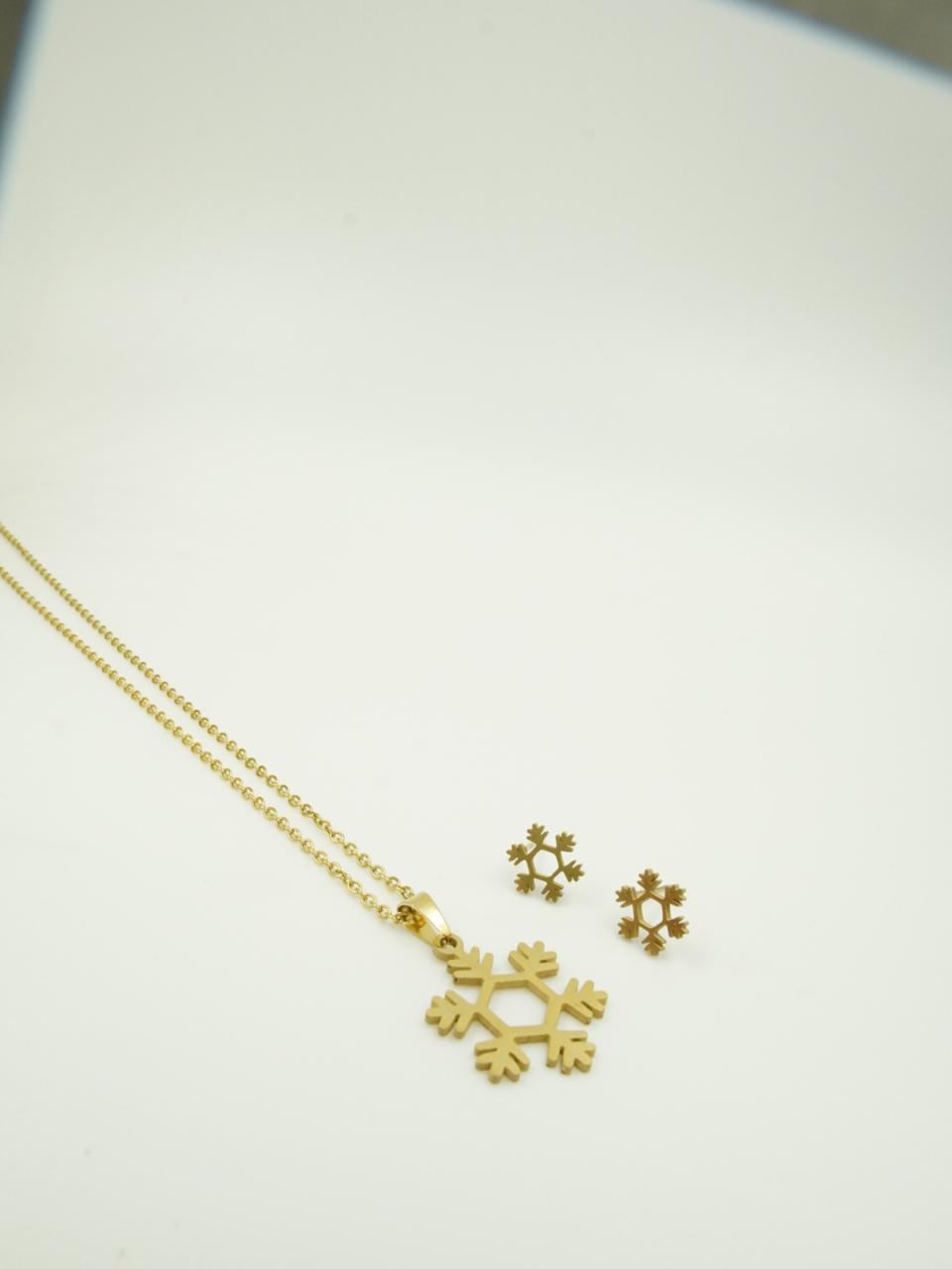 JUEGUITO ECO COPO NIEVE DORADA