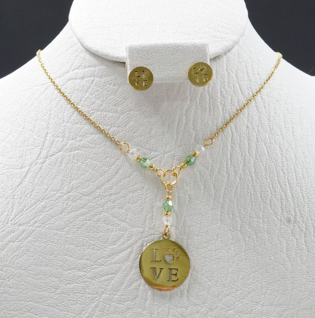 JUEGUITO CORBATIN MURANO LOVE VERDE