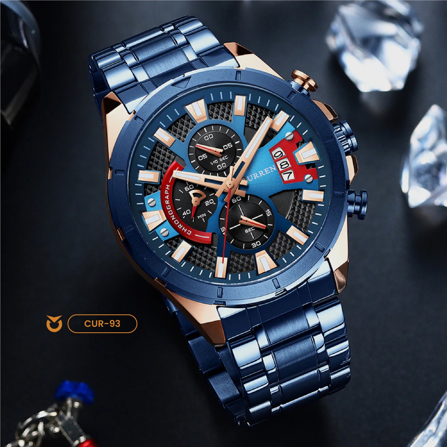 RELOJ CURREN 8401 ORIGINAL | CUR-93