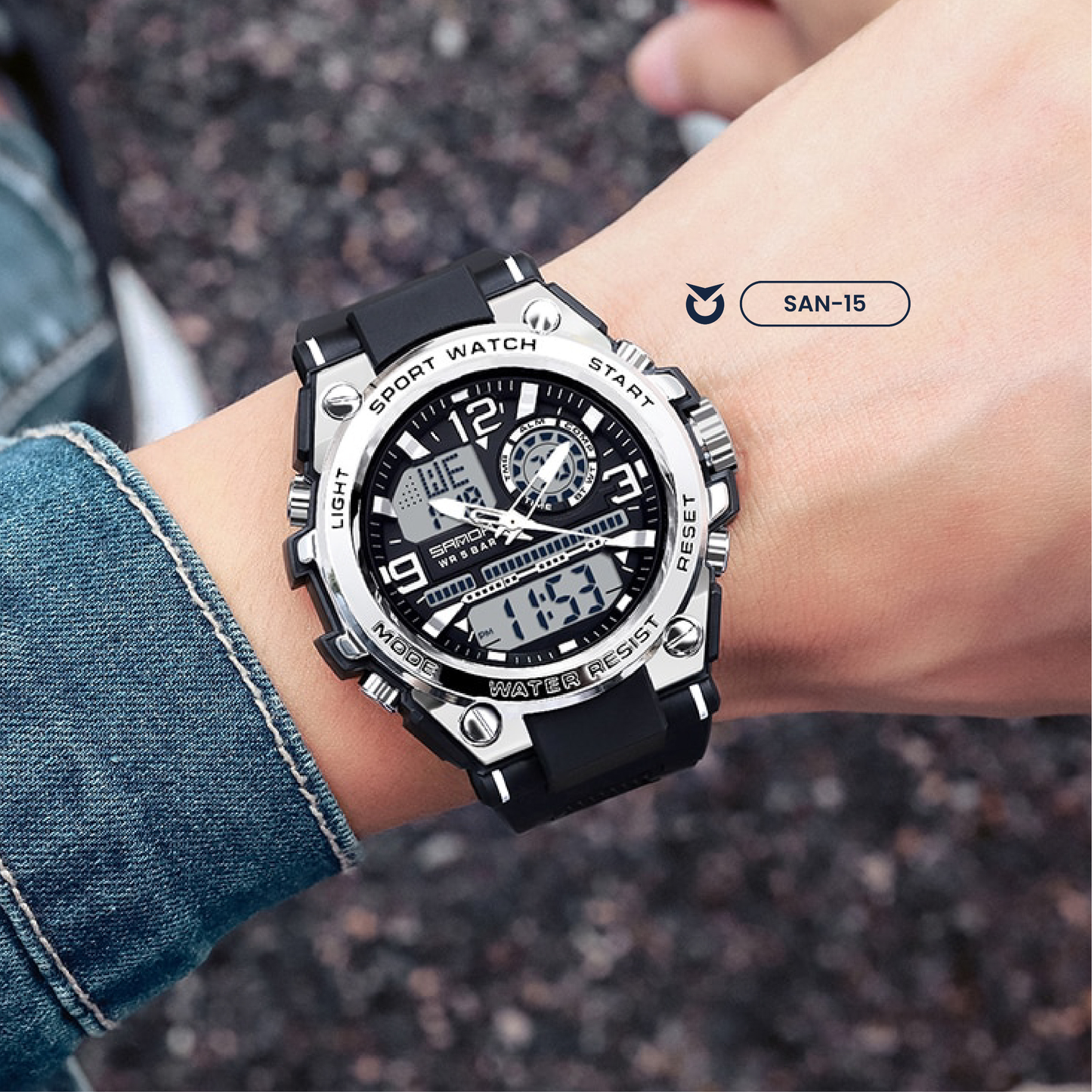 RELOJ SANDA 6024 ORIGINAL | SAN-15