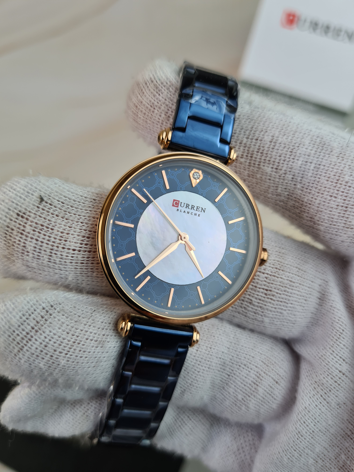 RELOJ CURREN 9072 MUJER ACERO | CUR-96