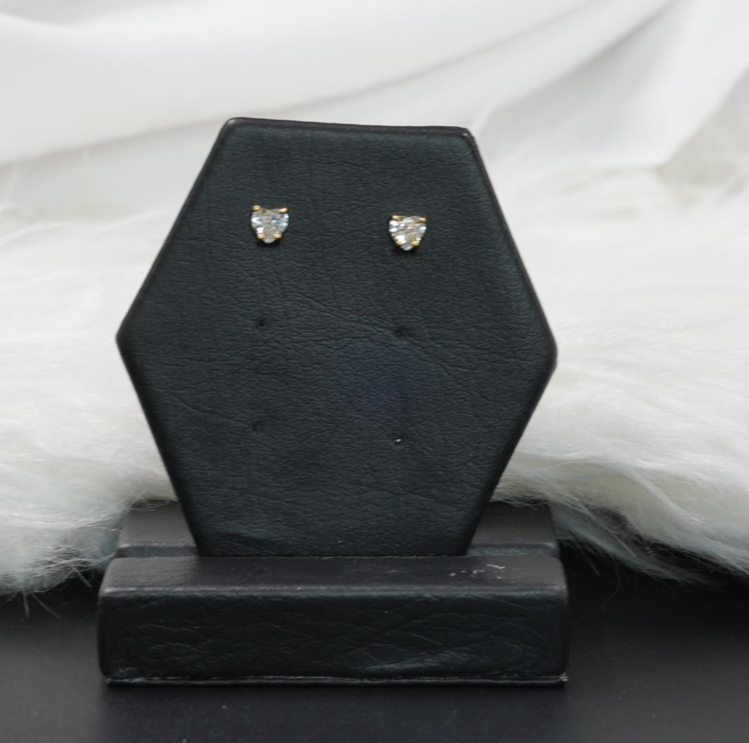 TOPO CORAZON BLANCO TIPO DIAMANTE DORA#5