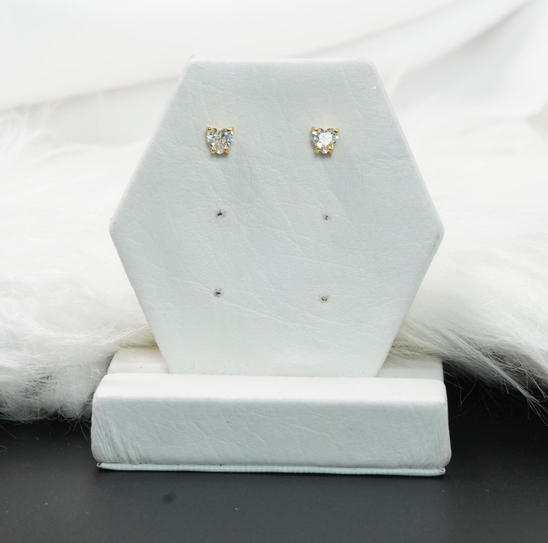 TOPO CORAZON BLANCO TIPO DIAMANTE DORA#5