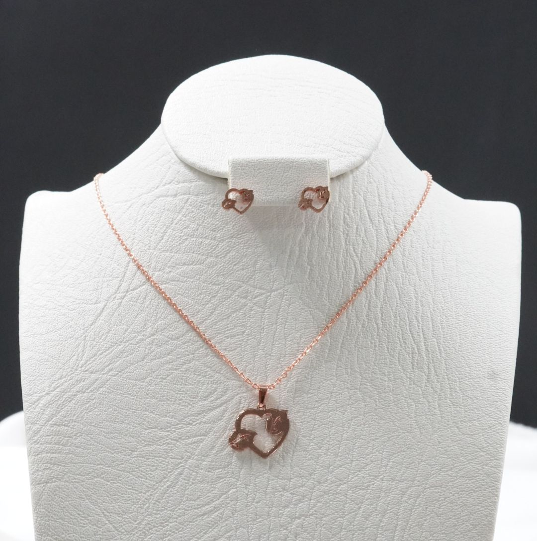 JUEGUITO ECO CORAZON HOJA ROSADO