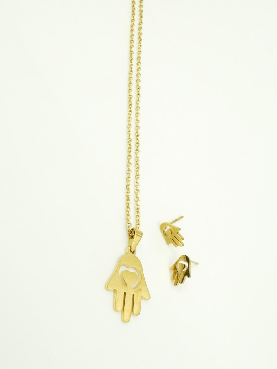 JUEGUITO ECO MANO-CORAZON DORADA